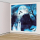 Geister Wanddeko Haunted Forest Papier 2 Teile