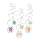 9909829 - Spiralgirlanden 18 Confetti Birthday 61 cm Papier 6 Stück