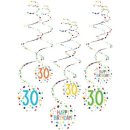 9909831 - Spiralgirlanden 30 Confetti Birthday 61 cm...