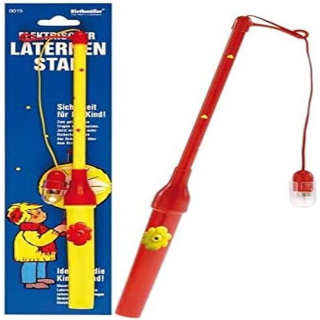 0015 - Laternenstab - elektrisch, 30 cm, sortiert