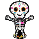 4316575 -  holografischer Day of The Dead Skelett...