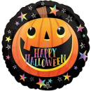Luftballon aus Aluminium, Kürbis, Smiley Halloween,...
