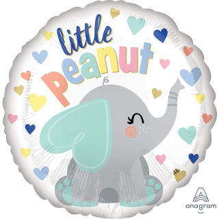 Anagram Folienballon "Little Peanut", 45,7 cm, mehrfarbig