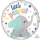 Anagram Folienballon "Little Peanut", 45,7 cm, mehrfarbig