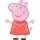 SuperShape Peppa Pig Folienballon P38 verpackt 63 cm x 81 cm