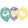 Latexballons Rainbow and Cloud, circa 28 cm, Sonne, Wolke, Regenbogen, Luftballon