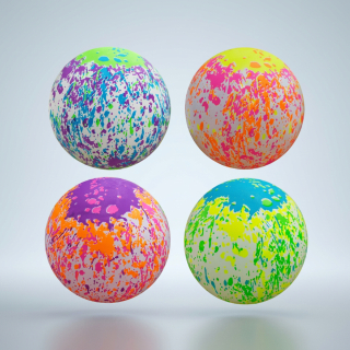 1x Ball Splashpaint, 23cm