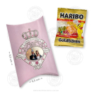 1080 x Mini-Kissen gefüllt mitHaribo ED