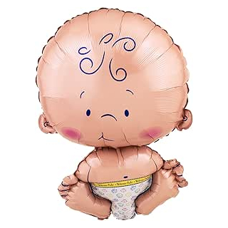 Folienballon "Welcome Baby" Größe ca. 41 x 64 cm, Heliumballon, Geburt, Babyparty