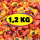 Halloween Fruchtkaubonbonmischung  1,2 kg