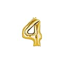 Super Shape Folienballon Buchstabe C Silber, 63 cm x 81 cm
