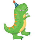 SuperShape Dino-Mite Party Folienballon