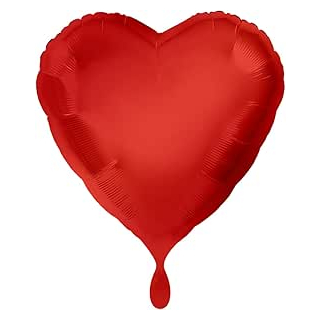 Metallic Red Heart PKG