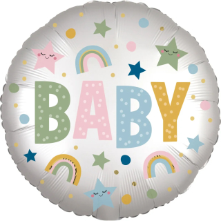 Standard Satin Baby Folienballon 45 cm