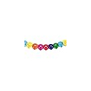 Girlande Smilie - schwer entflammbar 4 m