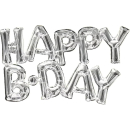 Phrase: Happy BDAY Silver