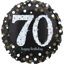 Standard Folienballon Happy Birthday 70