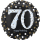 Standard Folienballon Happy Birthday 70