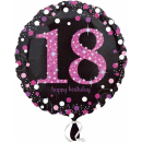 3378301 - Rosa glitzernde Feier 18. Geburtstag Balloons S40