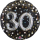 3215101 - Ballon - 30. Geburtstag - silber, 68 cm