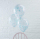 Ginger Ray Blaue Papier-Konfetti-Luftballons für Geburtstagsparty, Dekoration, 5 Stück