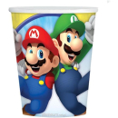 8 Becher Super Mario Papier 250 ml