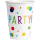 Pappbecher Confetti