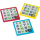 Schiebepuzzles, 12 Stück, 6,2 x 6,2 cm, Mitgebsel, Partyspiel