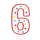 Giant Size Numeral Candles 13.3cm #6