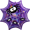 (SL) S/Shape: Iridescent Spider Web Supershape Foil...