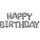 3609701 -  HAPPY BIRTHDAY Silver