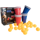 9916998 - Trinkspiel Bierpong, 24 Becher, 24 Bälle,...