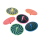 390337 - 12 Kreisel Disco Plastik 3,7 x 3,7 cm,