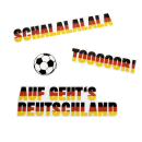 4 Fensteraufkleber Deutschland