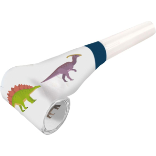9903982 - Luftrüssel Fröhlicher Dinosaurier, 8 Stück, Größe ca. 30 cm, Partytröte,