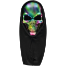 Electroplate Skull Hood