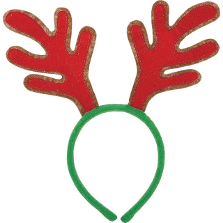 Haarreif Rentier, 30 cm, aus Filz, Geweih, Hirsch, Reh, Karneval, Fasching, Weihnachten, Advent, Heilig Abend, Nikolaus