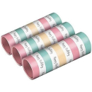 Luftschlangen Happy Birthday, 3 Packungen, pastellfarben,...