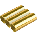 Luftschlangen Gold Brush, 3 Rollen mit jeweils 18...